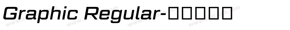 Graphic Regular字体转换